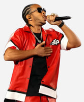 iHeartRadio Ludacris red jacket